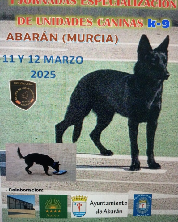 I Jornadas de Especialización de Unidades Caninas de la Región de Murcia en Abarán