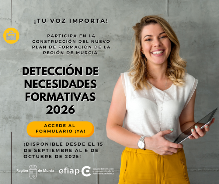La Comunidad lanza un programa integral para la detecci&oacute;n de necesidades formativas del personal empleado p&uacute;blico