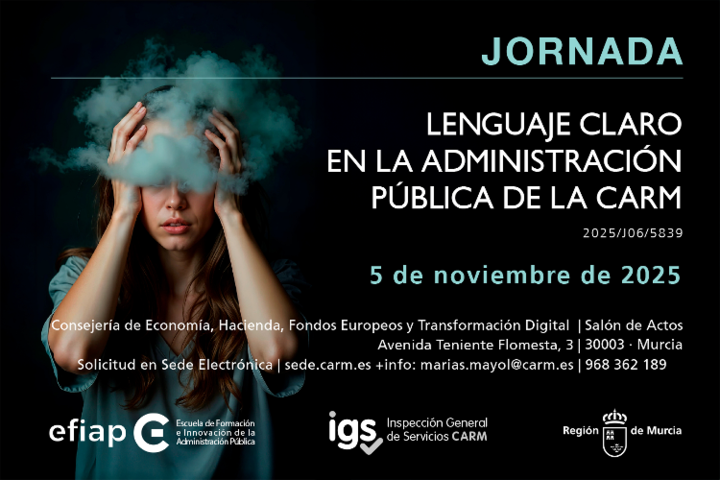 Jornada sobre el lenguaje claro en la Administración Pública de la CARM