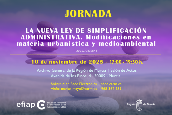 Jornada sobre la nueva Ley de Simplificación Administrativa: Cambios Urbanísticos y Medioambientales