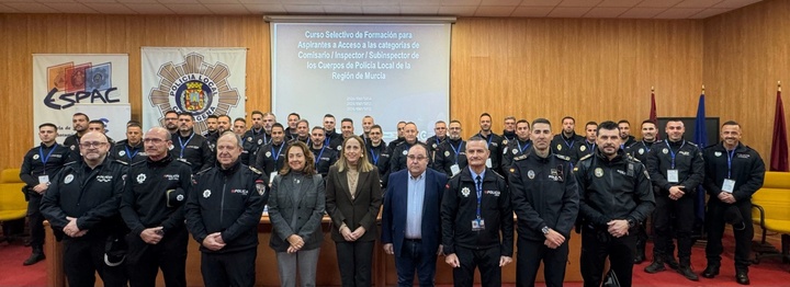Arranca el Curso Selectivo de Formaci&oacute;n para Mandos de Polic&iacute;a Local en la Regi&oacute;n de Murcia