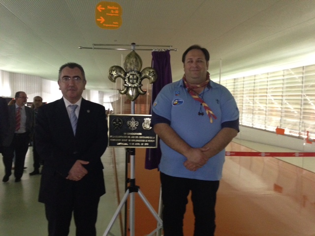 Acto de centenario de la Federación Scout de Exploradores de Murcia
