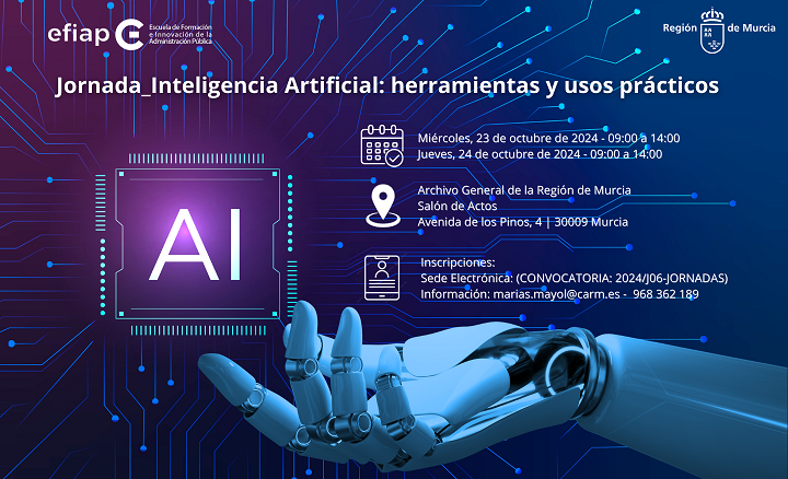 Jornada "Inteligencia Artificial: herramientas y usos prácticos" (23-24/10/2024)